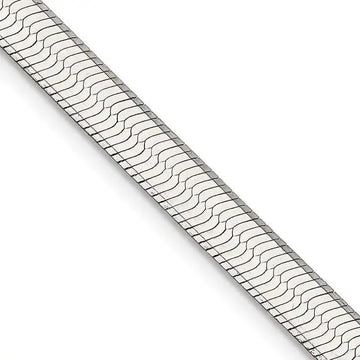 Sterling Silver 5.25mm Magic Herringbone Chain Necklace - Larson Jewelers