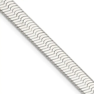 Sterling Silver 8mm Magic Herringbone Chain Necklace - Larson Jewelers