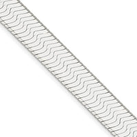 Sterling Silver 10.5mm Magic Herringbone Chain Necklace