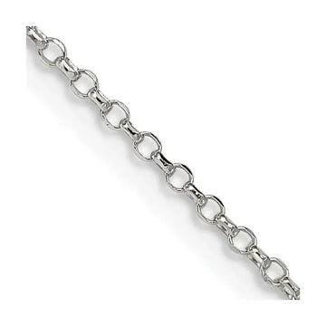 Sterling Silver 1.5mm Diamond-cut Cable Chain Necklace - Larson Jewelers