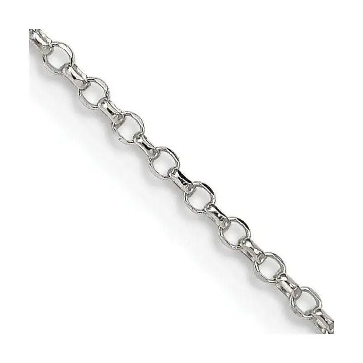 Sterling Silver 1.5mm Diamond-cut Cable Chain Necklace - Larson Jewelers