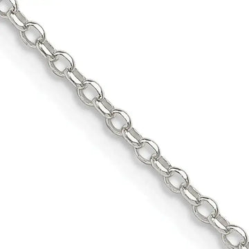 Sterling Silver 1.75mm Diamond-cut Cable Chain Necklace - Larson Jewelers