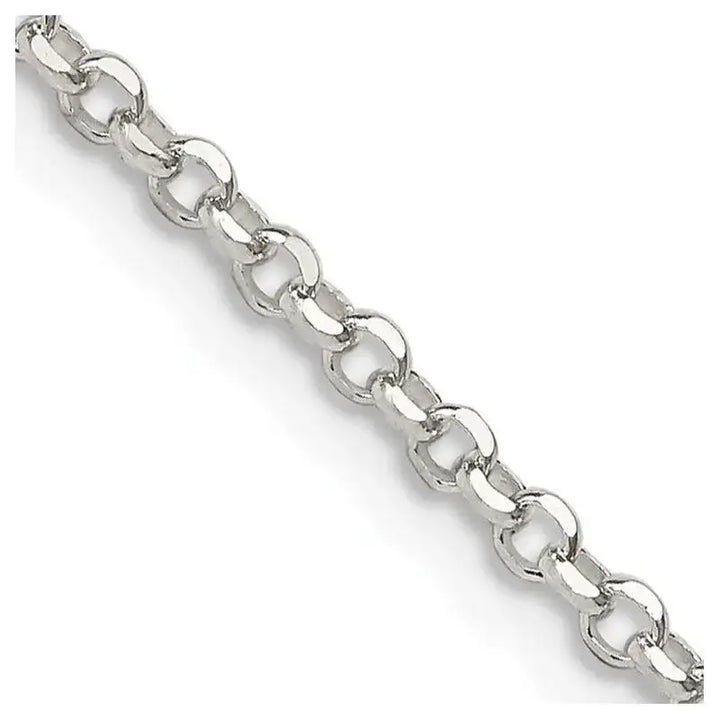Sterling Silver 2mm Diamond-cut Cable Chain Necklace w/2in ext. - Larson Jewelers