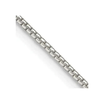 Sterling Silver 1.25mm Round Box Chain Necklace - Larson Jewelers