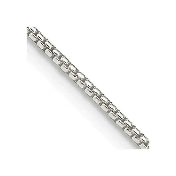 Sterling Silver 1.25mm Round Box Chain Necklace w/4in ext. - Larson Jewelers