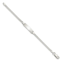 Sterling Silver Baby ID with Heart Bracelet - Larson Jewelers