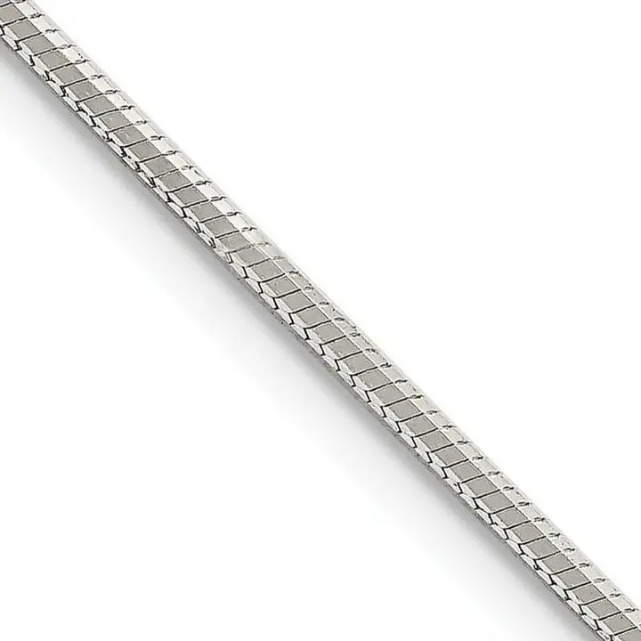 Sterling Silver 1.5mm Octagonal Snake Chain Necklace - Larson Jewelers