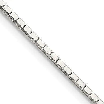 Sterling Silver 1mm Mirror Box Chain Necklace - Larson Jewelers
