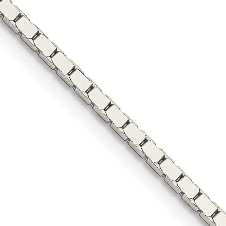 Sterling Silver 1.5mm Mirror Box Chain Necklace - Larson Jewelers