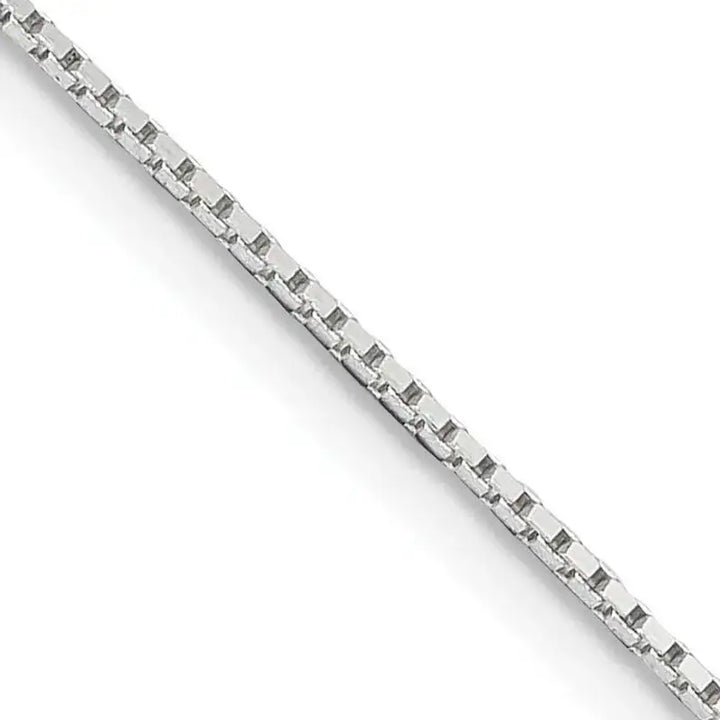 Sterling Silver .6mm Mirror Box Chain Necklace - Larson Jewelers