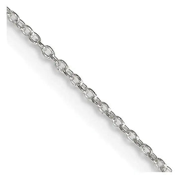 Sterling Silver 1.30mm Forzantina Cable Chain Necklace w/2in ext. - Larson Jewelers
