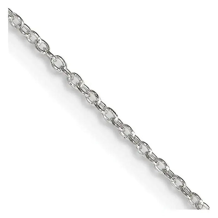 Sterling Silver 1.30mm Forzantina Cable Chain Necklace w/2in ext. - Larson Jewelers