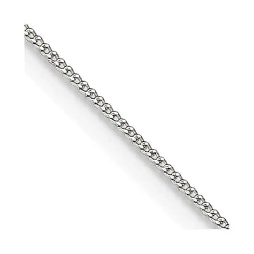Sterling Silver .5mm Curb Chain Necklace - Larson Jewelers