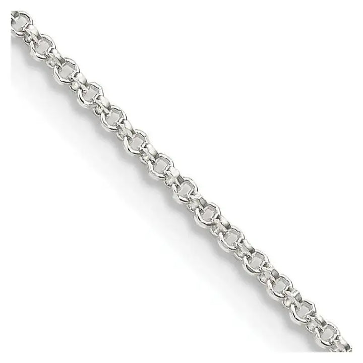 Sterling Silver 1.4mm Rolo Chain Necklace - Larson Jewelers