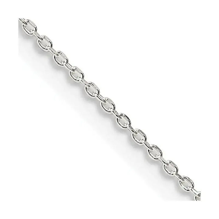 Sterling Silver .95mm Diamond-cut Forzantina Cable Chain Necklace - Larson Jewelers