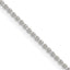 Sterling Silver 1.4mm Diamond-cut Forzantina Cable Chain Necklace