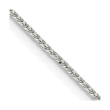 Sterling Silver .95mm Round Franco Chain Necklace w/2in ext. - Larson Jewelers