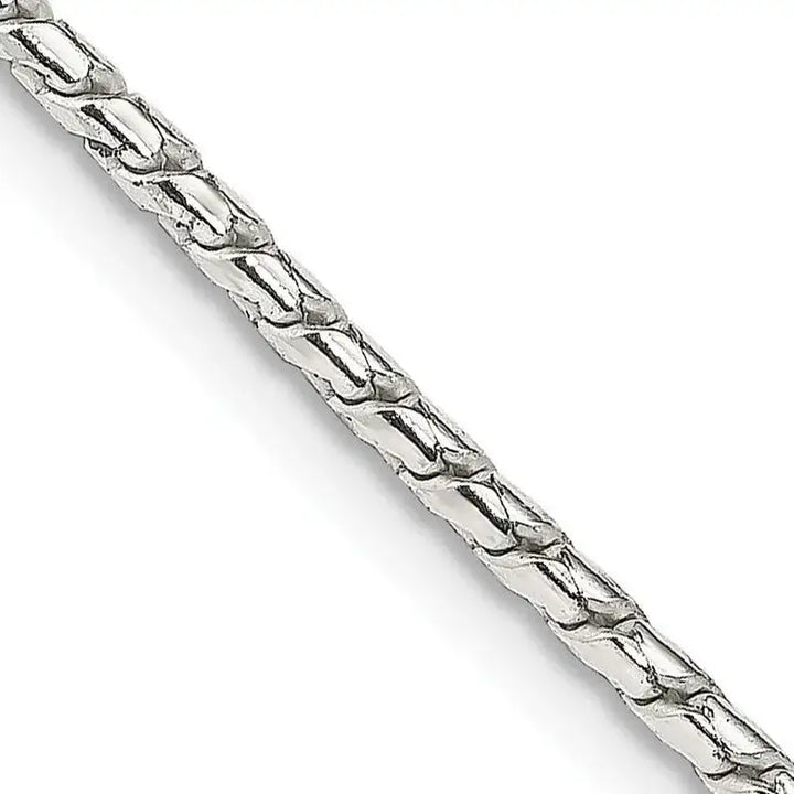 Sterling Silver 1.75mm Round Franco Chain Necklace - Larson Jewelers