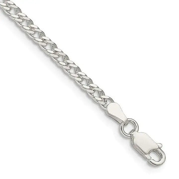 Sterling Silver 3.3mm Rambo Chain Bracelet - Larson Jewelers
