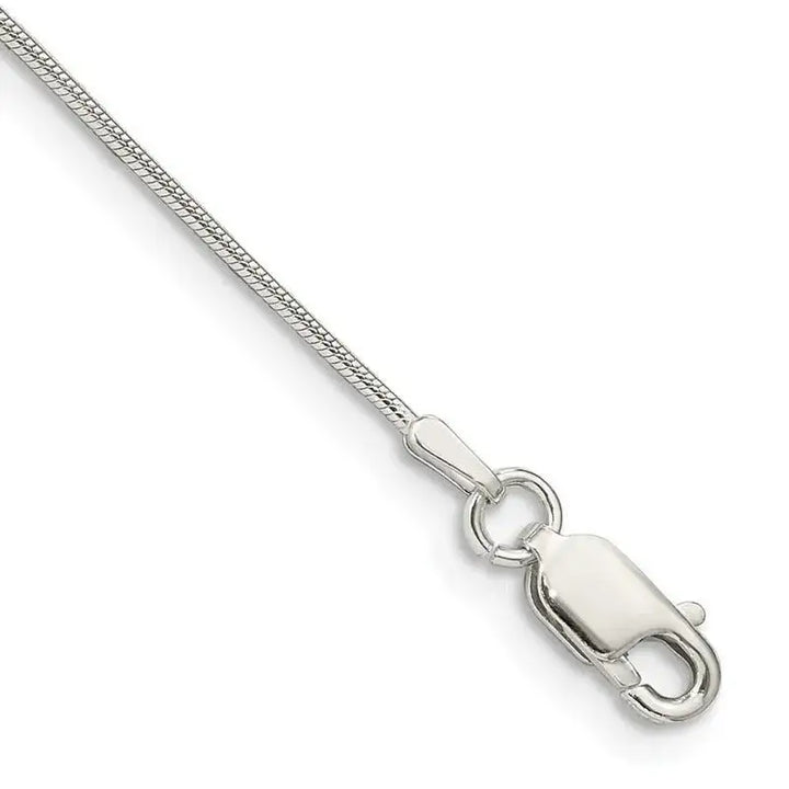 Sterling Silver .8mm Snake Chain Bracelet - Larson Jewelers