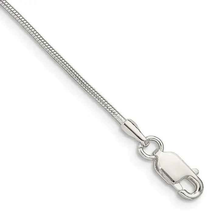 Sterling Silver 1mm Snake Chain Bracelet - Larson Jewelers