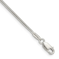 Sterling Silver 1.5mm Snake Chain Bracelet