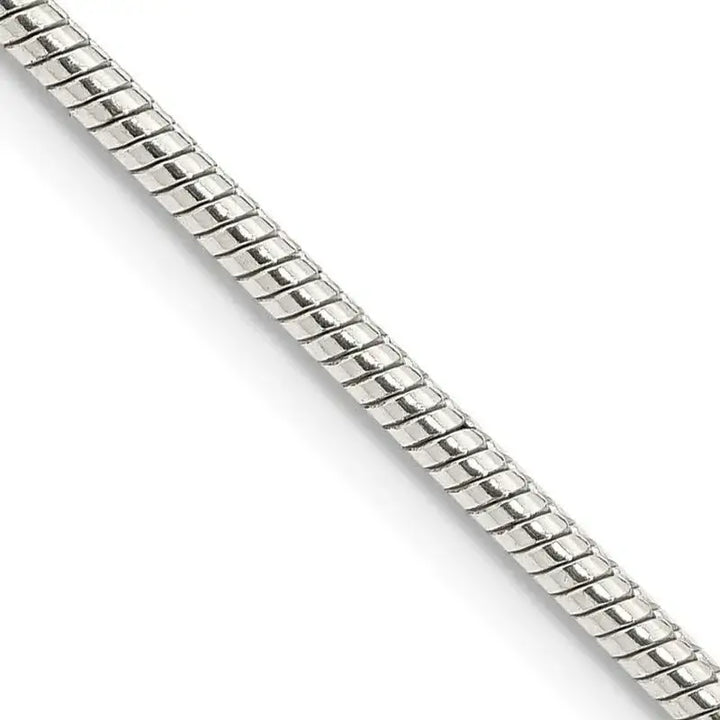 Sterling Silver 2mm Snake Chain Necklace - Larson Jewelers