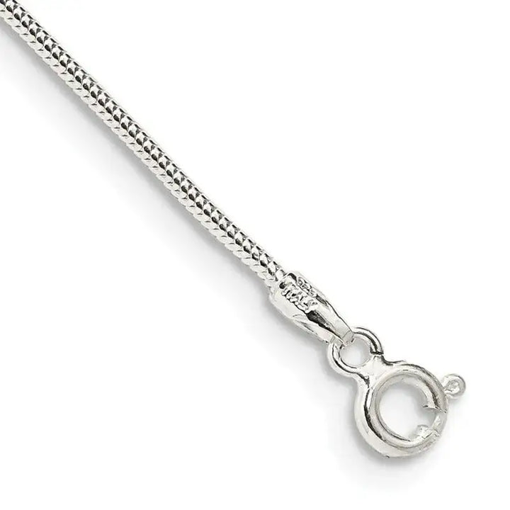 Sterling Silver 1.2mm Round Snake Chain Bracelet - Larson Jewelers