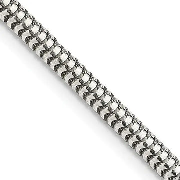 Sterling Silver 3mm Round Snake Chain Necklace - Larson Jewelers