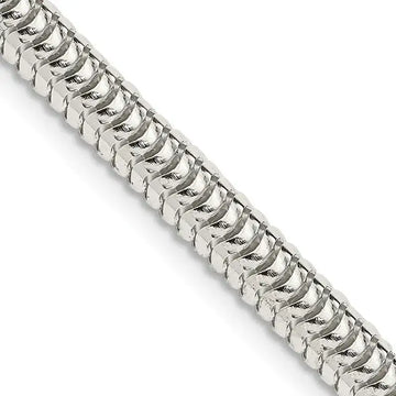Sterling Silver 5mm Round Snake Chain Necklace - Larson Jewelers