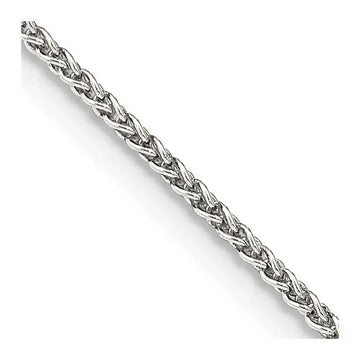 Sterling Silver 1.5mm wtih 2 inch ext. Round Spiga Chain Bracelet - Larson Jewelers