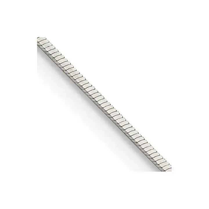 Sterling Silver .7mm Square Snake Chain Necklace - Larson Jewelers