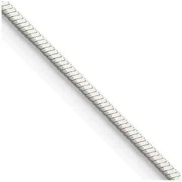 Sterling Silver 1mm Square Snake Chain Necklace - Larson Jewelers