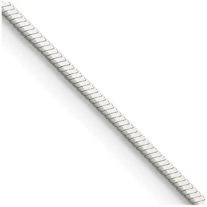 Sterling Silver 1mm Square Snake Chain Necklace - Larson Jewelers