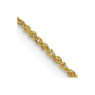 14K 1.1mm Ropa with Spring Ring Clasp Chain Necklace - Larson Jewelers