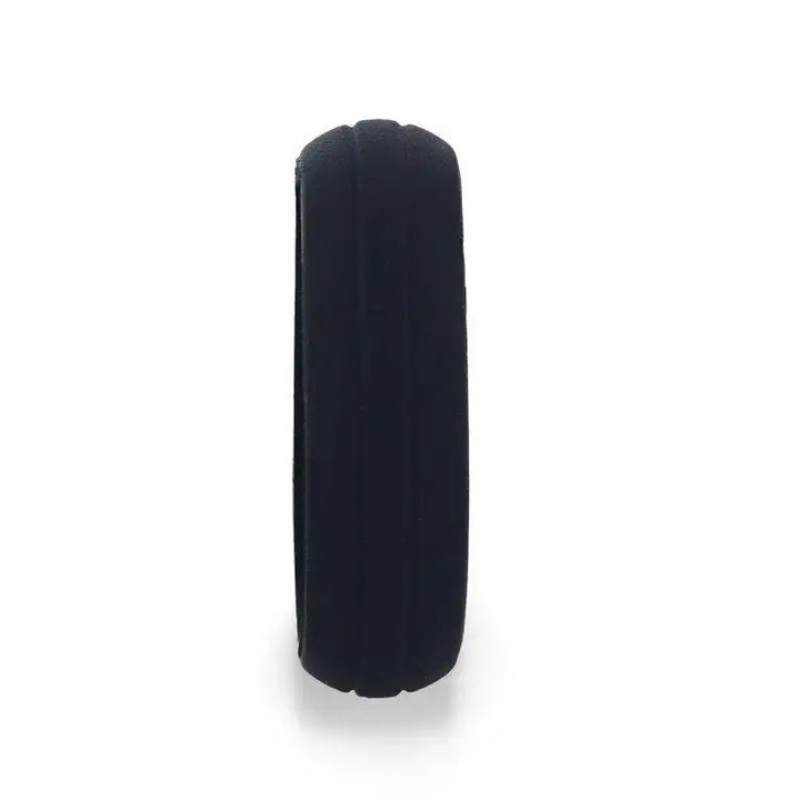 GROOVY Dual Groove Silicone Ring for Men and Women Black Comfort Fit Hypoallergenic Thorsten - 8mm - Larson Jewelers