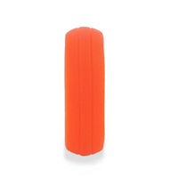 FIRE Dual Groove Silicone Ring for Men and Women Orange Comfort Fit Hypoallergenic Thorsten - 8mm - Larson Jewelers