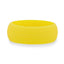 DOROTHY Dual Groove Silicone Ring for Men and Women Yellow Comfort Fit Hypoallergenic Thorsten - 8mm - Larson Jewelers
