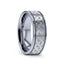 PALLAS Laser Engraved Tungsten Ring with Celtic Knot - 6mm - 10mm