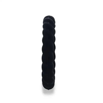 STONE Stackable Twist Silicone Ring for Women Black Comfort Fit Hypoallergenic Thorsten - 2mm - Larson Jewelers