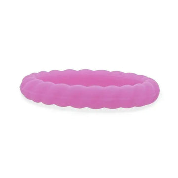 ALEXANDRA Stackable Twist Silicone Ring for Women Lilac Comfort Fit Hypoallergenic Thorsten - 2mm - Larson Jewelers