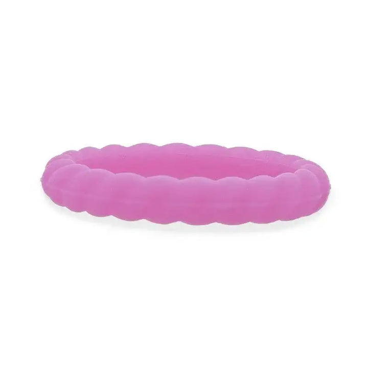ALEXANDRA Stackable Twist Silicone Ring for Women Lilac Comfort Fit Hypoallergenic Thorsten - 2mm - Larson Jewelers