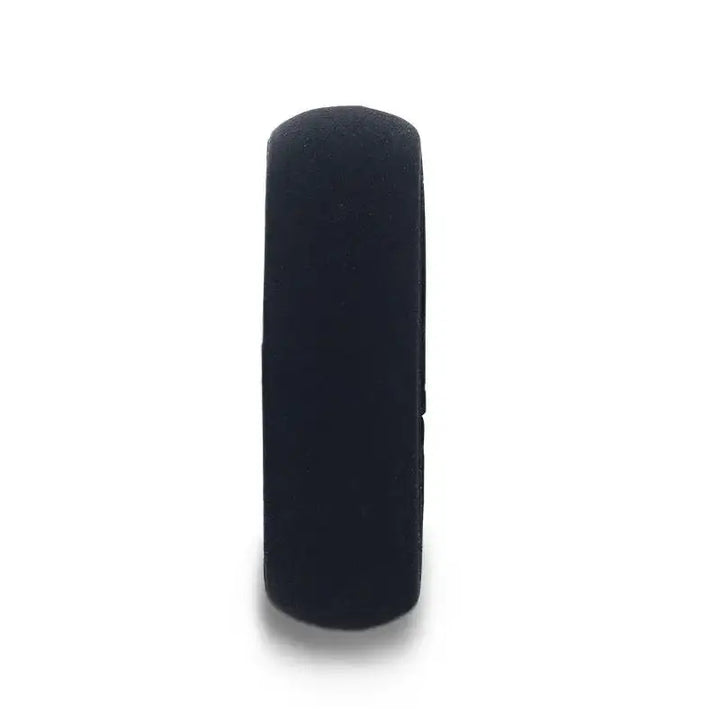 SEAL Silicone Ring for Men and Women Black Comfort Fit Hypoallergenic Thorsten - 8mm - Larson Jewelers