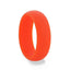 TROPICANA Silicone Ring for Men and Women Orange Comfort Fit Hypoallergenic Thorsten - 8mm - Larson Jewelers
