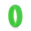 CLOVER Dual Groove Silicone Ring for Men and Women Green Comfort Fit Hypoallergenic Thorsten - 8mm - Larson Jewelers