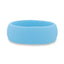 SKYLER Silicone Ring for Men and Women Light Blue Comfort Fit Hypoallergenic Thorsten - 8mm - Larson Jewelers