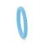 LUKA Stackable Faceted Silicone Ring for Women Light Blue Comfort Fit Hypoallergenic Thorsten - 2mm - Larson Jewelers