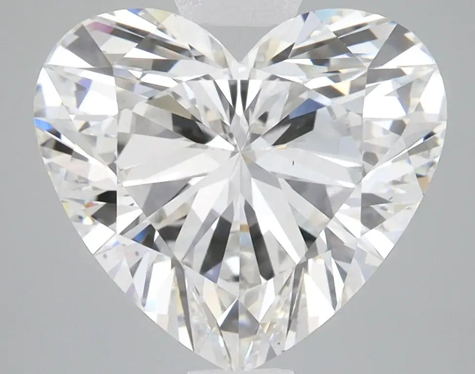4.36 Carat Certified Heart Loose Stone Lab Grown Diamond No. 1065084 - Larson Jewelers