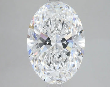 3.74 Carat Certified Oval Loose Stone Lab Grown Diamond No. 1259204 - Larson Jewelers