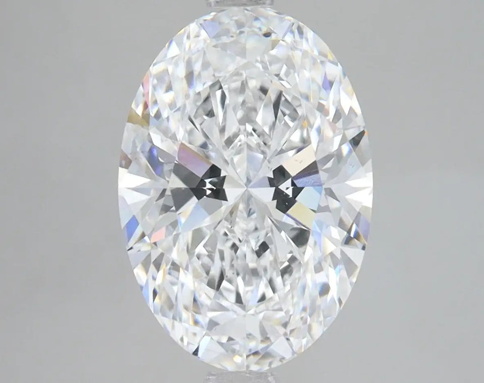 3.74 Carat Certified Oval Loose Stone Lab Grown Diamond No. 1259204 - Larson Jewelers